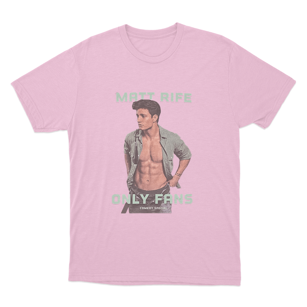 Matt Rife Only Fans Unisex T Shirt Pink Matt Rife Only Fans Unisex T Shirt Pink