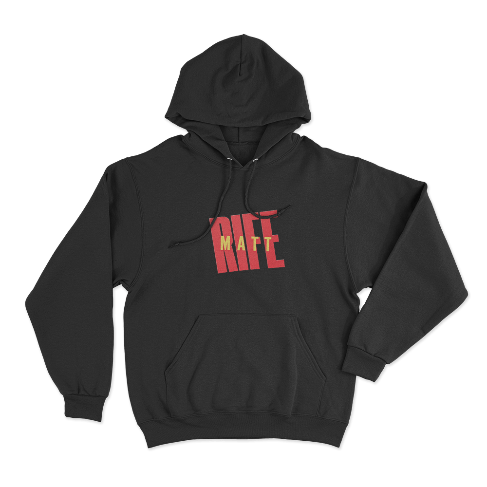 Matt Rife Unisex Hoodie Black Matt Rife Unisex Hoodie Black