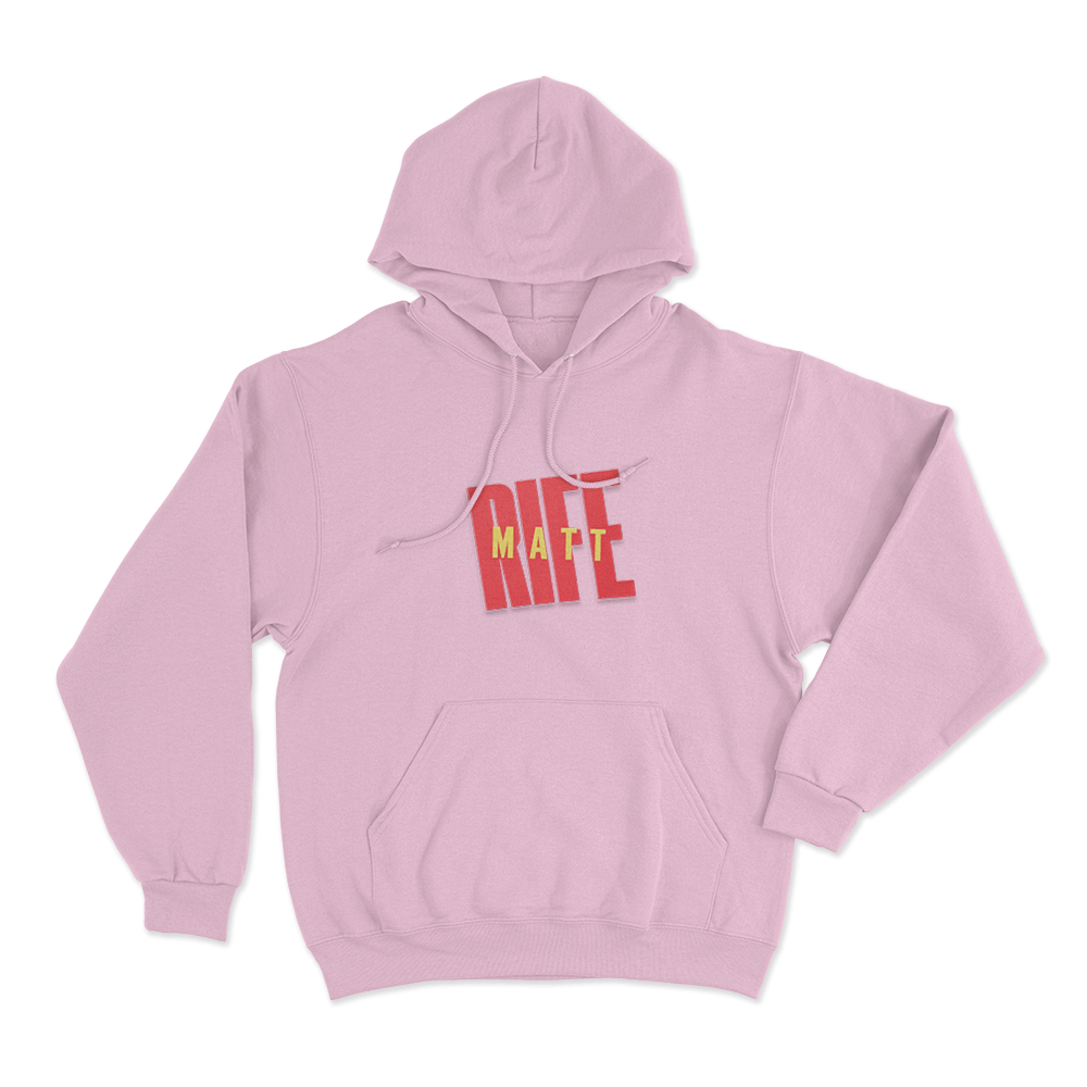 Matt Rife Unisex Hoodie Pink Matt Rife Unisex Hoodie Pink
