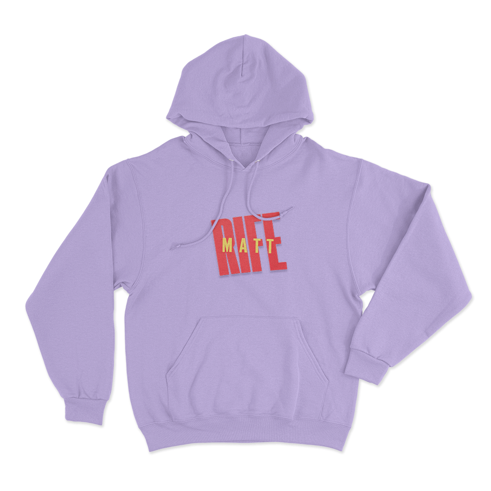 Matt Rife Unisex Hoodie Purple Matt Rife Unisex Hoodie Purple