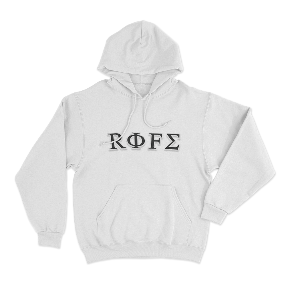 RΦFΣ Unisex Hoodie White RΦFΣ Unisex Hoodie White