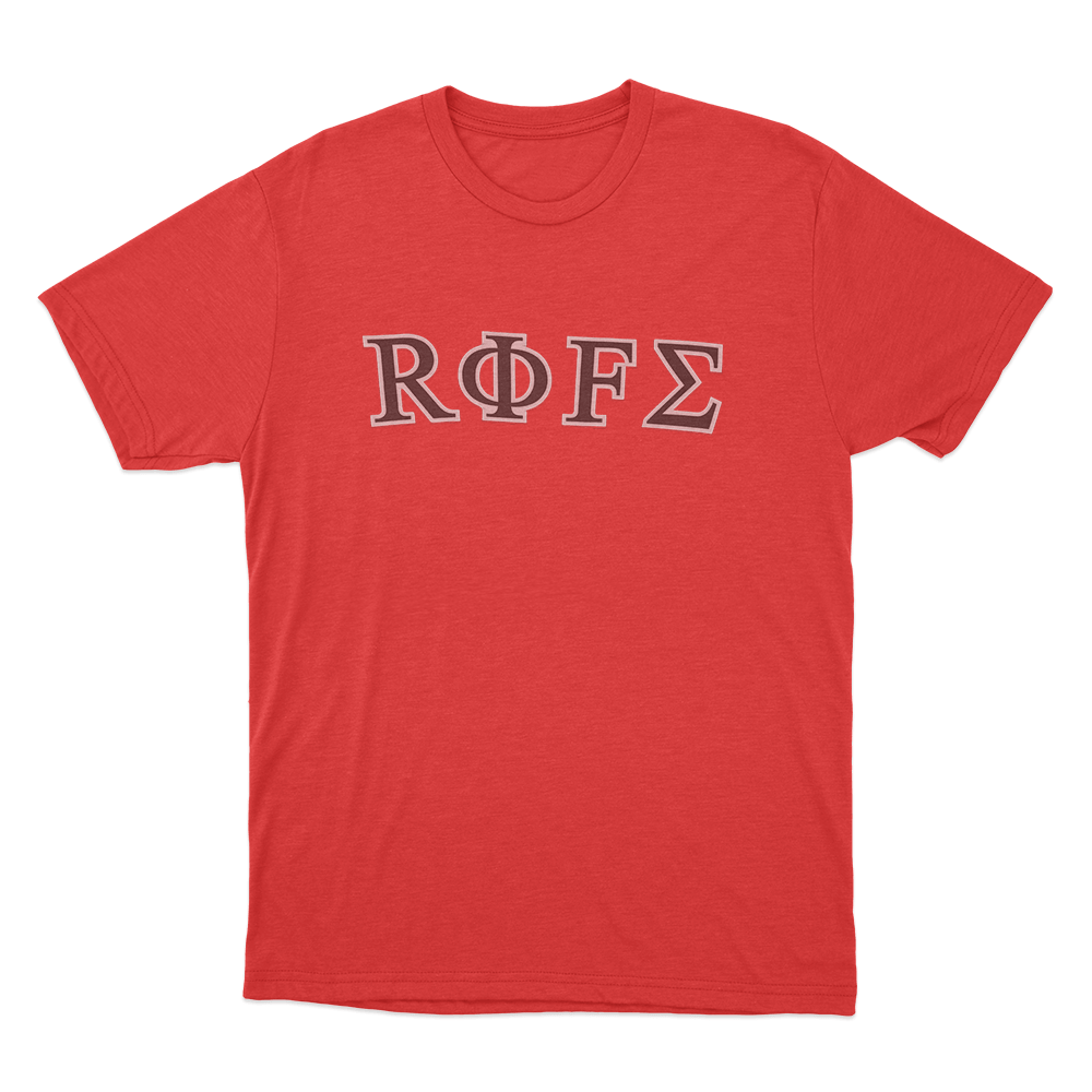 RΦFΣ Unisex T Shirt Red RΦFΣ Unisex T Shirt Red