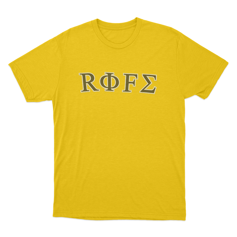 RΦFΣ Unisex T Shirt Yellow RΦFΣ Unisex T Shirt Yellow